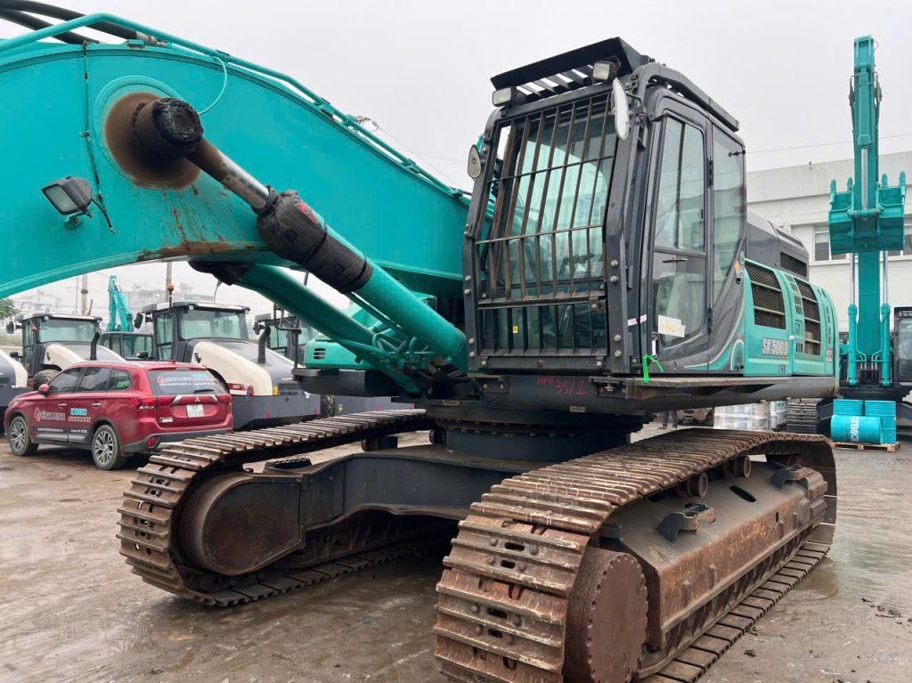 Máy Xúc Đào Bánh Xích SK500D-10 Sản xuất năm 2018, máy xúc kobelco sk500 nhập khẩu Nhật Bản